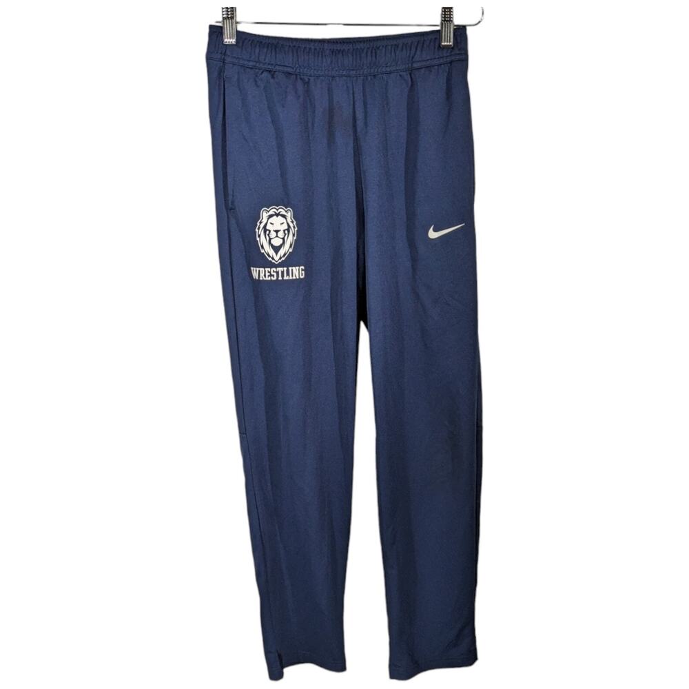 Lions Wrestling Sweats Mens Size Large Warm Up Bottom Nike Workout Uniform Lion